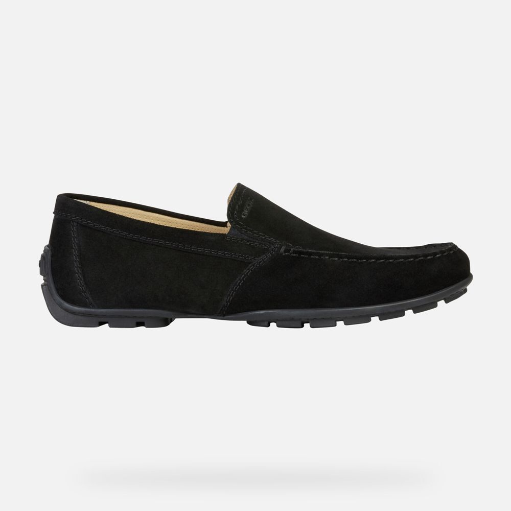 Geox Loafers Black Moner - Geox Mens Shoes - GKCXRD953